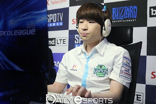 진에어 조성주, 프로리그 4라운드 전패 위기