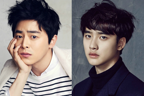배우조정석(왼쪽)과도경수(사진=초이스컷제공)