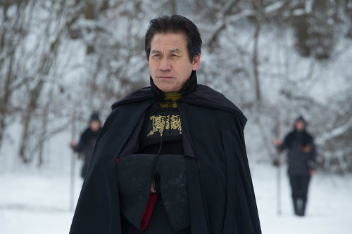 영화'제7기사단'의안성기(사진=미디어로그제공)