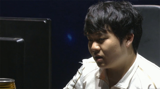 인빅터스 게이밍 미드 라이너 '루키' 송의진.(사진=라이엇게임즈 중계 캡처)