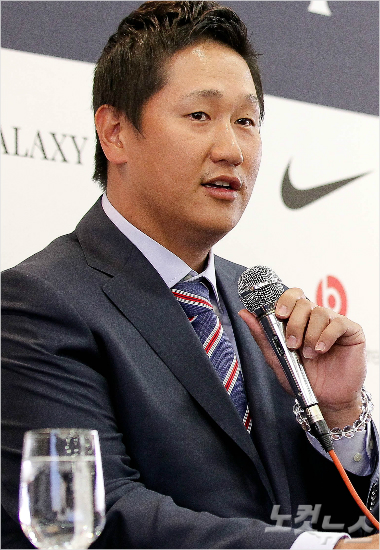 2013년WBC에나섰던이대호의모습.(자료사진)