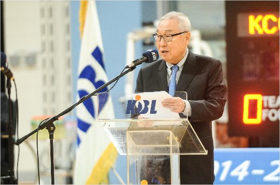 KBL김영기총재(사진제공/KBL)