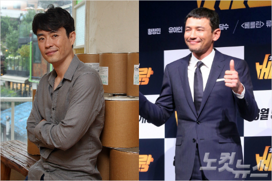 영화'베테랑'류승완감독과배우황정민.(사진=자료사진)