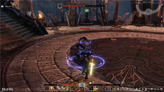 논 타겟팅 전투 스크린샷