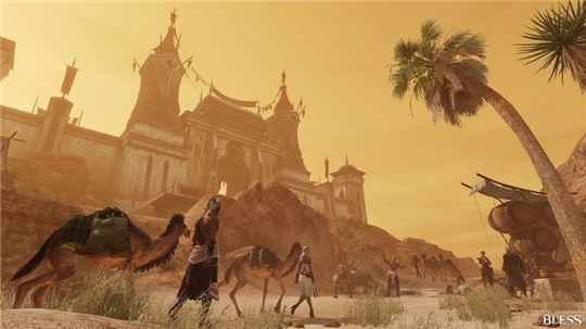 대륙 곳곳을 누비며 동반자를 수집하는 블레스