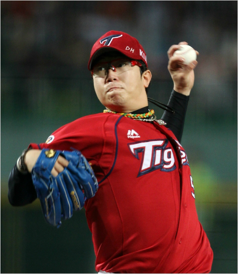 평균자책점1위를달리고있는양현종.(사진=KIA타이거즈제공)