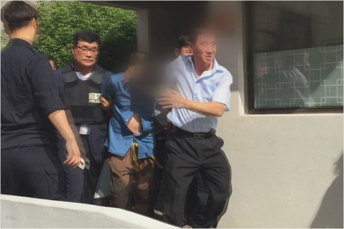 순천아파트인질극범인.사진=SBS제공