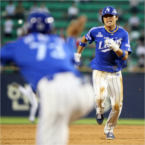 올해삼성구단역사상최다도루행진을달리고있는박해민.(자료사진=삼성)