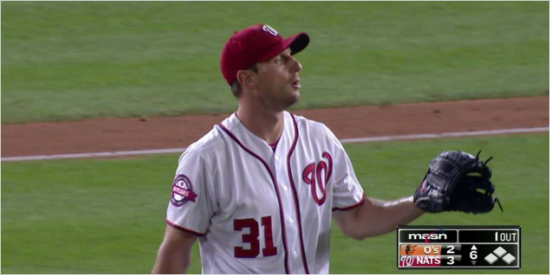 맥스슈어저.(홈페이지영상캡처)