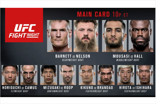 UFC 헤비급…조시 바넷, 로이 넬슨에 판정승
