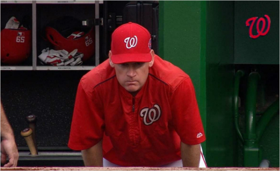 2년만에해고통보를받은워싱턴내셔널스의맷윌리엄스감독.(홈페이지영상캡처)