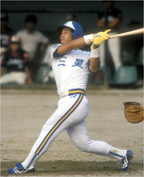 현역시절이만수.(사진=삼성라이온즈제공)