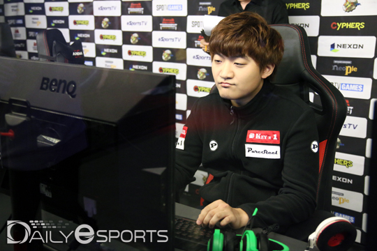 B조에서 조1위를 차지한 버서커 곽재훈.