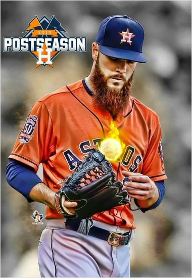 "오늘도내가이겼어."사흘쉬고등판해승리를챙긴휴스턴에이스댈러스카이클.(사진=휴스턴애스트로스페이스북)