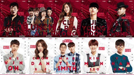 '슈퍼스타K7'TOP10