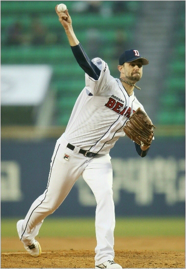 더스틴니퍼트.(사진=두산베어스제공)