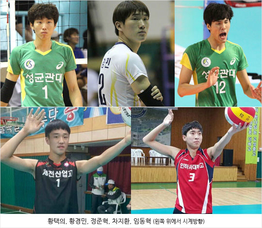 대한배구협회는제천산업고1학년라이트공격수임동혁등고교생4명과대학생9명등총13명의유망주를성인국가대표팀에발탁해한국배구의지상과제인'스피드배구'를위한중장기적인발전계획을실행하기로했다.(자료사진=대한배구협회)