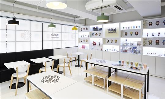 마비노기 판타지 카페 전경