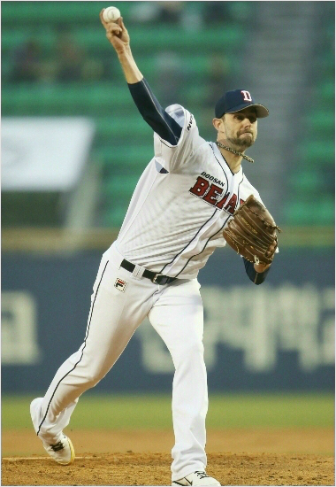 더스틴니퍼트.(사진=두산베어스제공)