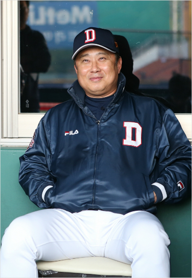 '감기?이긴다면얼마든지'김태형두산감독.(자료사진=두산)