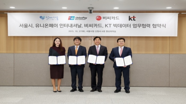 BC카드, 외국인 관광 활성화 위해 빅데이터 공유한다