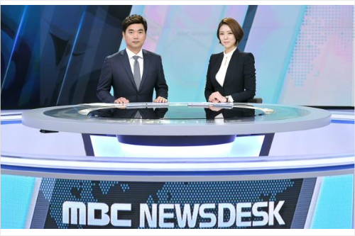 이상현,배현진앵커.사진=MBC제공
