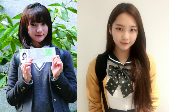 오마이걸비니(왼쪽),지호(사진=WM엔터테인먼트제공)