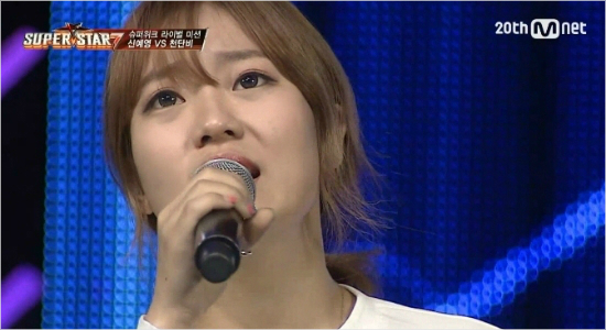 '슈퍼스타K7'참가자신예영.(사진=방송캡처)