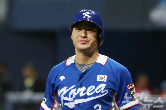 '147억원의사나인데...'박병호를비롯해한국선수들은일본의노골적인횡포에분개하면서19일4강전을통해설욕을노리고있다.(자료사진=윤성호기자)