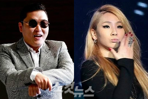 싸이(왼쪽),씨엘이MAMA무대에오른다.(자료사진)