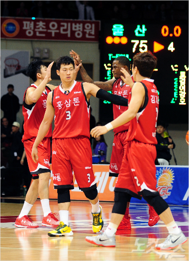 안양KGC인삼공사선수단(사진제공/KBL)