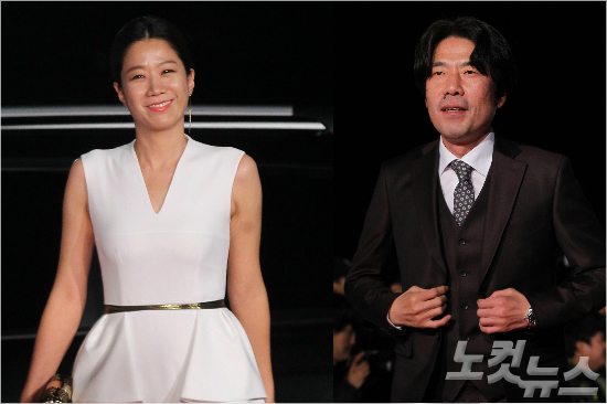 배우전혜진과오달수.(사진=박종민기자)