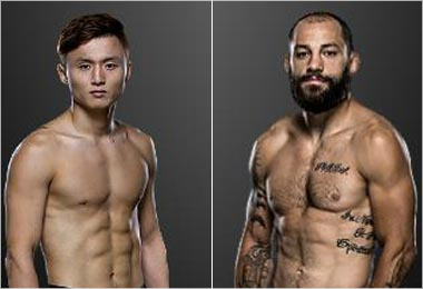 최두호와샘시실리아.사진=UFC제공