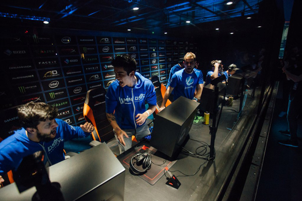 유럽 강호들을 연파하며 성장 가능성을 확인한 루미너서티.(사진=드림핵 공식 SNS 발췌)