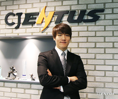 CJ 엔투스의 사령탑으로 부임한 박정석 감독(사진=CJ 엔투스 제공).
