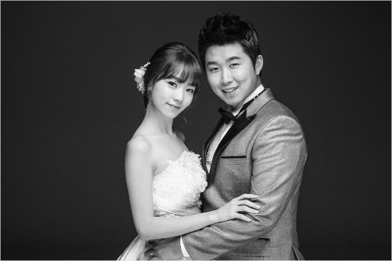 배우열의웨딩사진.(사진=케이티위즈제공)