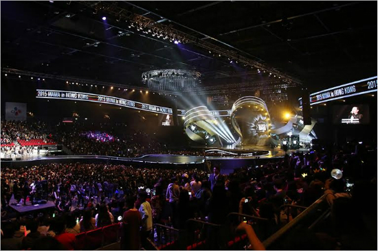 지난2일홍콩에서열린'2015MAMA'무대.(사진=CJE&M제공)