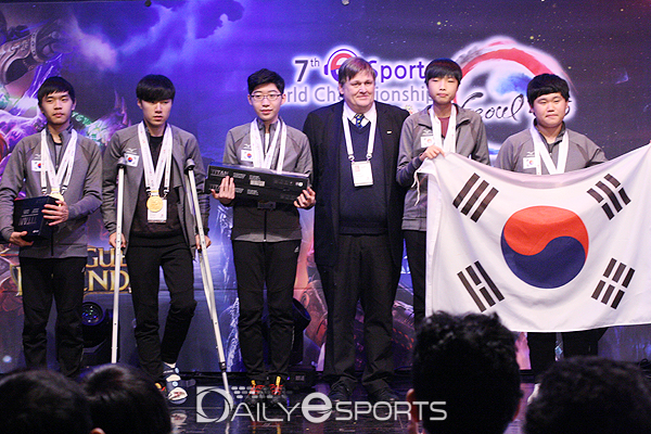 IeSF 빛낸 영광의 메달리스트