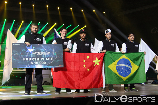 전년도 챔피언 EP를 꺾는 파란을 일으키며 사상 첫 4강에 오른 브라질 인츠 e스포츠.