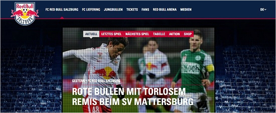 오스트리아분데스리가레드불잘츠부르크의한국인공격수황희찬은2부리그에서경기하는2군팀인리퍼링에서무서운골감각을자랑한덕에입단1년만에잘츠부르크1군데뷔전을치렀다.(자료사진=레드불잘츠부르크공식홈페이지)