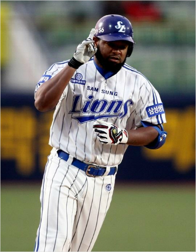 야마이코나바로.(사진=삼성라이온즈제공)