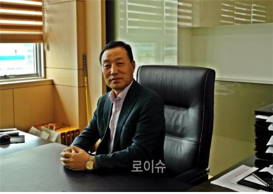 ▲연합회회장으로선출된안재화대표이사.(사진제공=신성장창조경제협력연합회)
