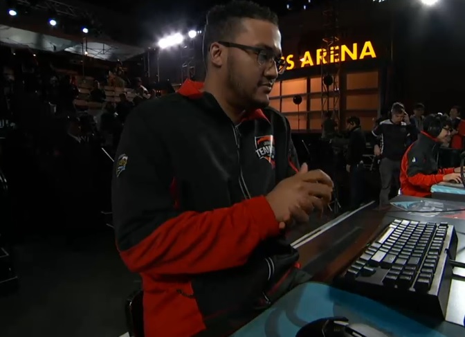 'Aphromoo' 자케리 블랙(사진=OGN 생중계 캡처).