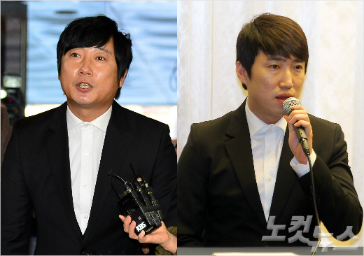 방송인이수근과장동민.(사진=자료사진)