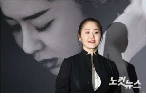 배우고현정이15일오후서울상암동SBS프리즘타워에서열린SBSPlus'현정의틈,보일락(樂)말락'기자간담회에참석해포즈를취하고있다.사진=황진환기자