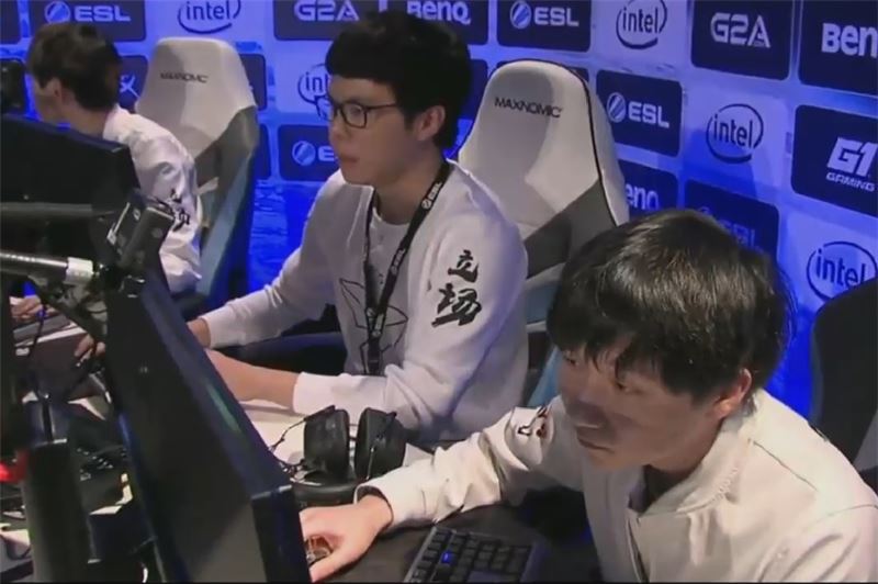 치아오구 리퍼스 선수들(사진=OGN 생중계 캡처).