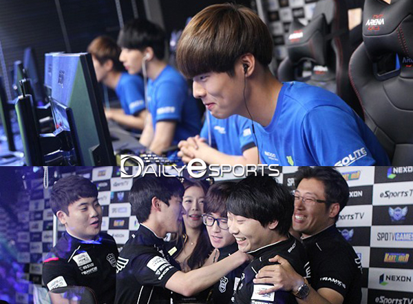 멤버 교체 없이 출격하는 시난 시즌 준우승팀 알앤더스(위)와 우승팀 유베이스 알스타즈.