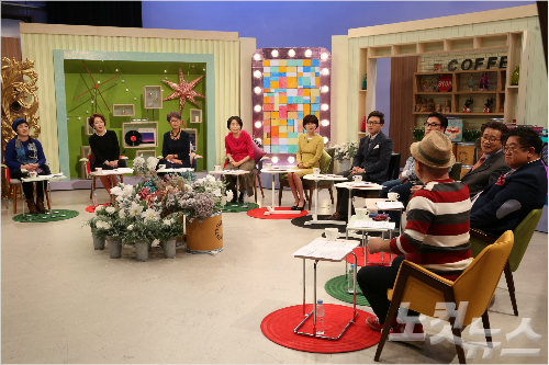 CBSTV꽃다방방송녹화장면
