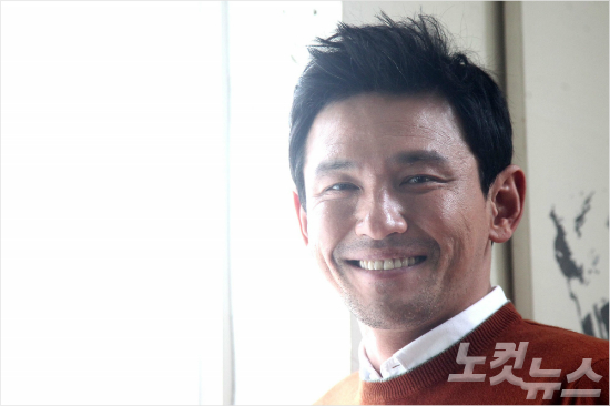 영화'히말라야'에서엄홍길대장역을맡아연기한배우황정민.(사진=박종민기자/자료사진)