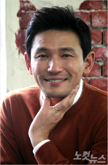 영화'히말라야'에서엄홍길대장역을맡아연기한배우황정민.(사진=박종민기자/자료사진)